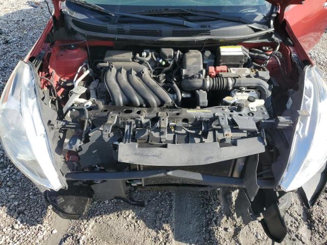 3N1CN7AP5JK443034 - 2018 NISSAN VERSA S წითელი ფოტო 11