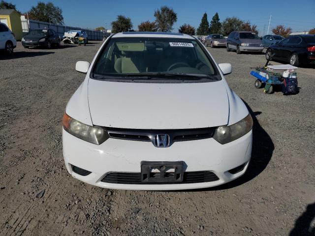 2HGFG12836H530208 - 2006 HONDA CIVIC EX WHITE photo 5