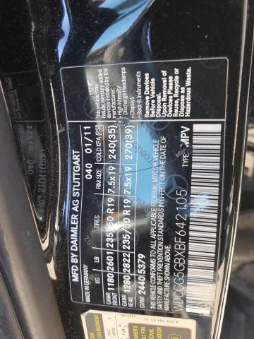 WDCGG5GBXBF642105 - 2011 MERCEDES-BENZ GLK 350 Schwarz Foto 13