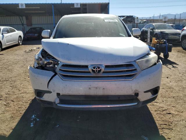 5TDZA3EH4CS026199 - 2012 TOYOTA HIGHLANDER BASE WHITE photo 5