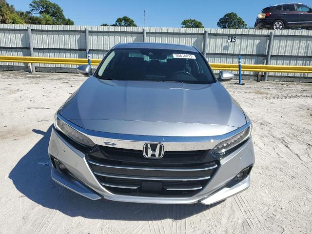 1HGCV1F54MA079925 - 2021 HONDA ACCORD EXL SILVER photo 5