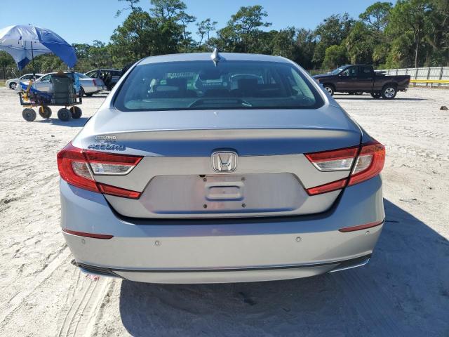 1HGCV1F54MA079925 - 2021 HONDA ACCORD EXL SILVER photo 6
