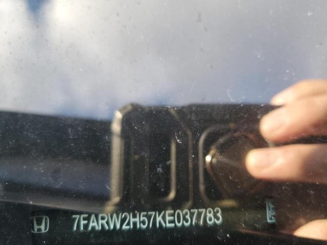 7FARW2H57KE037783 - 2019 HONDA CR-V EX 灰色 照片 12