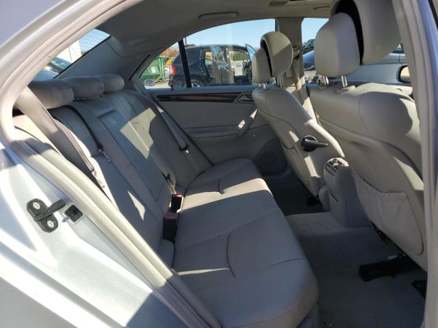 WDBRF92H06F767123 - 2006 MERCEDES-BENZ C 280 4MATIC SILVER photo 10