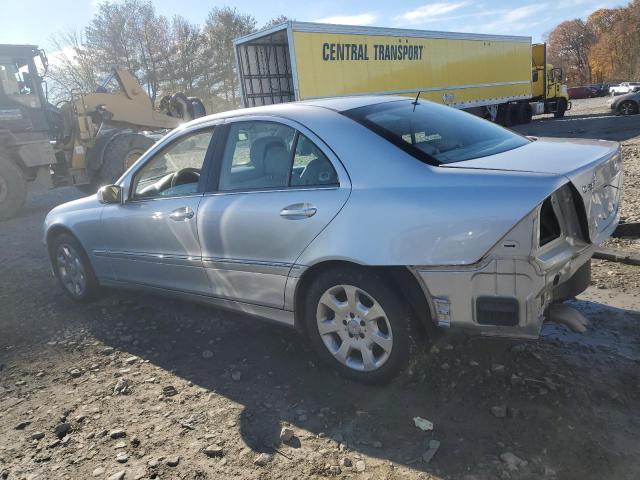 WDBRF92H06F767123 - 2006 MERCEDES-BENZ C 280 4MATIC SILVER photo 2