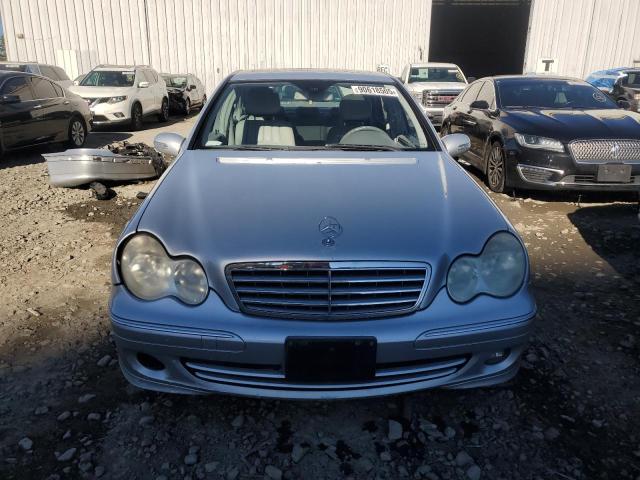 WDBRF92H06F767123 - 2006 MERCEDES-BENZ C 280 4MATIC SILVER photo 5