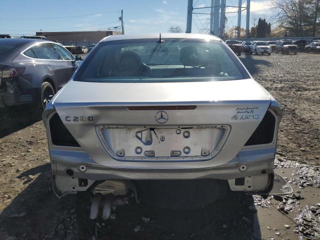WDBRF92H06F767123 - 2006 MERCEDES-BENZ C 280 4MATIC SILVER photo 6