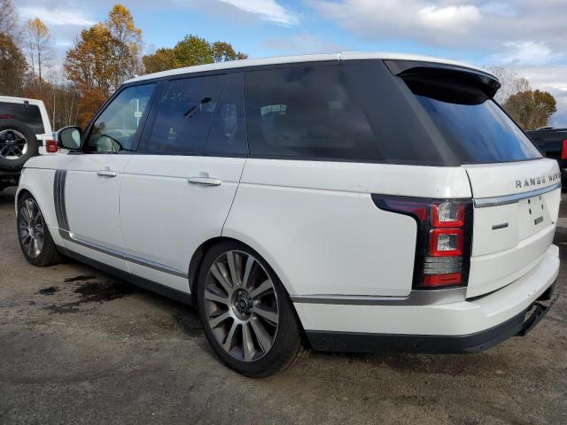 SALGV2TF7FA239682 - 2015 LAND ROVER RANGE ROVE AUTOBIOGRAPHY WHITE photo 2