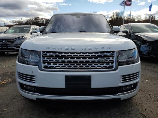 SALGV2TF7FA239682 - 2015 LAND ROVER RANGE ROVE AUTOBIOGRAPHY WHITE photo 5