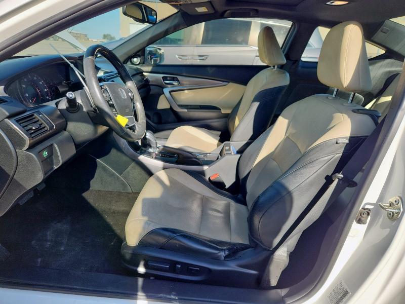 1HGCT1B84GA008511 - 2016 HONDA ACCORD EXL WHITE photo 7