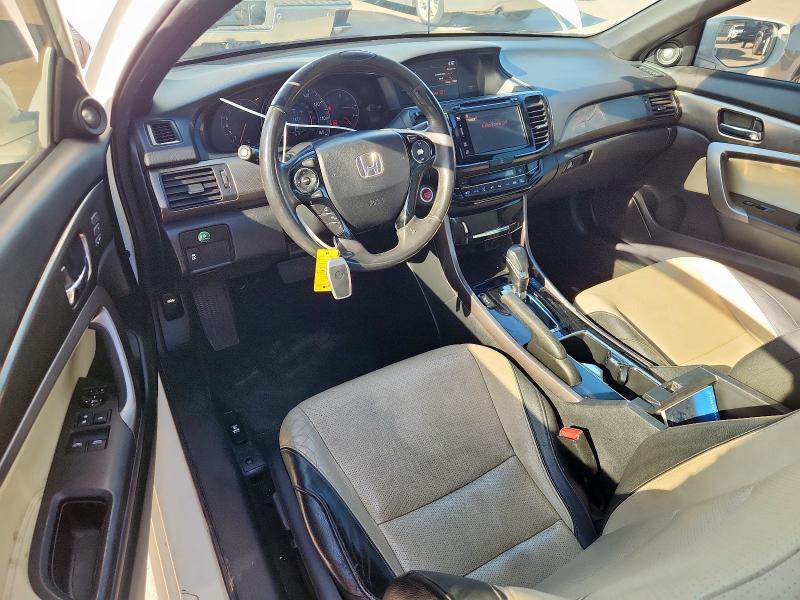 1HGCT1B84GA008511 - 2016 HONDA ACCORD EXL WHITE photo 8