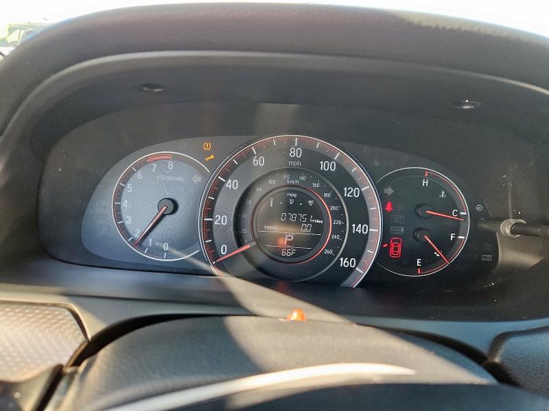 1HGCT1B84GA008511 - 2016 HONDA ACCORD EXL WHITE photo 9