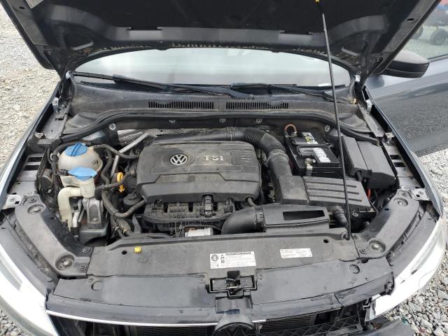 3VWD17AJ1FM413854 - 2015 VOLKSWAGEN JETTA SE GRAY photo 11