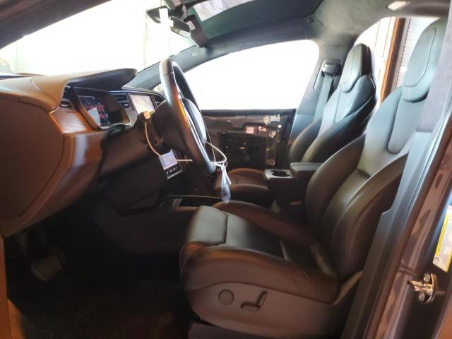 5YJXCDE27KF149355 - 2019 TESLA MODEL X GRAY photo 7