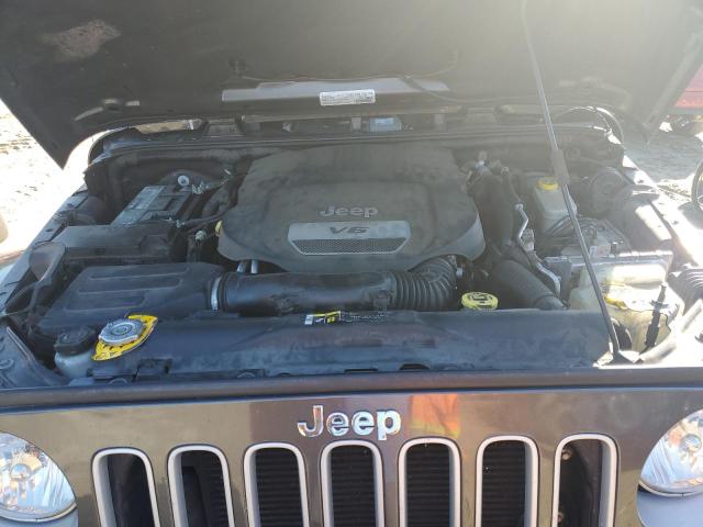 1C4BJWEG5HL611764 - 2017 JEEP WRANGLER U SAHARA GRAY photo 11