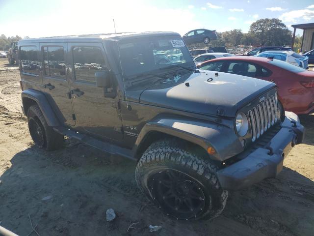 1C4BJWEG5HL611764 - 2017 JEEP WRANGLER U SAHARA GRAY photo 4