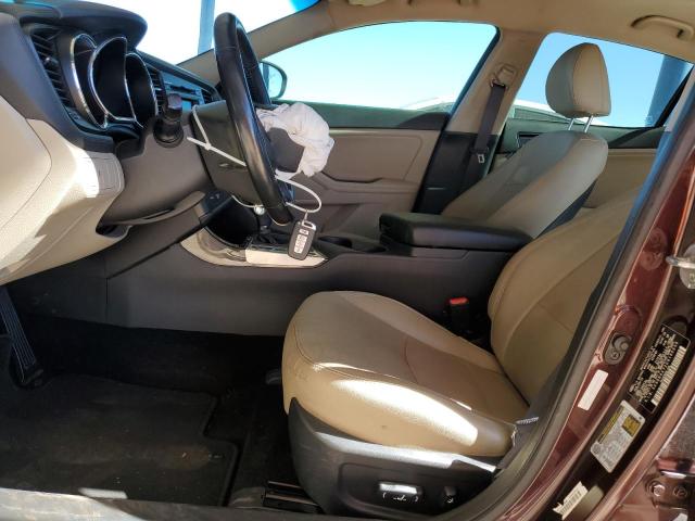 5XXGN4A72DG186650 - 2013 KIA OPTIMA EX BURGUNDY photo 7