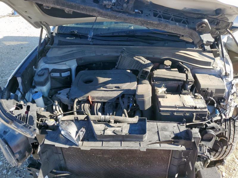 5NMS33ADXKH029463 - 2019 HYUNDAI SANTA FE SEL Արծաթագույն լուսանկար 12