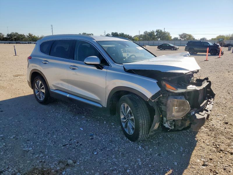 5NMS33ADXKH029463 - 2019 HYUNDAI SANTA FE SEL Արծաթագույն լուսանկար 4