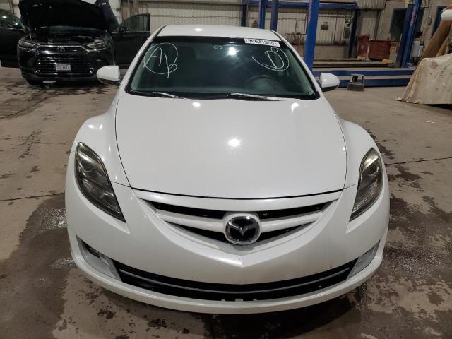 1YVHZ8BH4B5M22332 - 2011 MAZDA 6 I WHITE photo 5