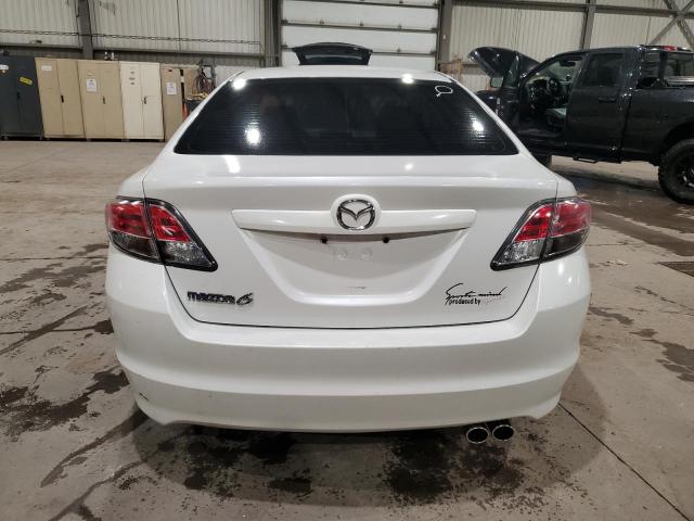 1YVHZ8BH4B5M22332 - 2011 MAZDA 6 I WHITE photo 6