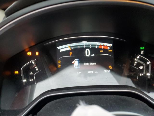 5J6RW2H8XHL049433 - 2017 HONDA CR-V EXL WHITE photo 9