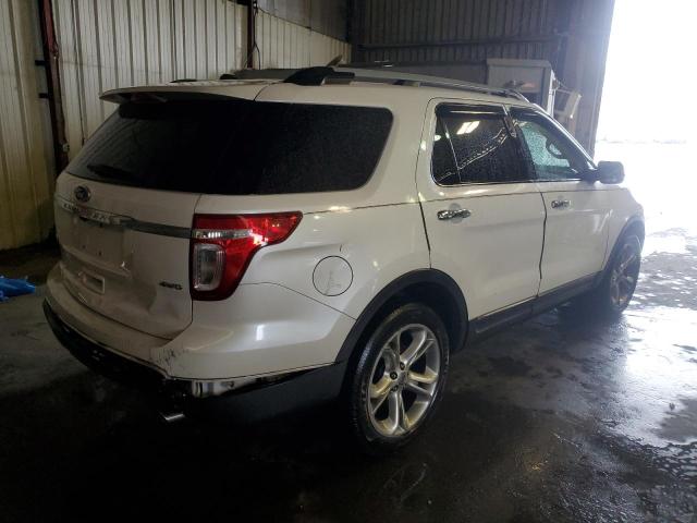 1FMHK8F88BGA40681 - 2011 FORD EXPLORER LIMITED WHITE photo 3