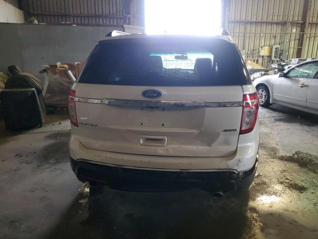 1FMHK8F88BGA40681 - 2011 FORD EXPLORER LIMITED WHITE photo 6