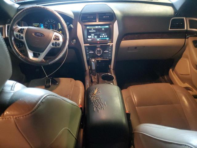 1FMHK8F88BGA40681 - 2011 FORD EXPLORER LIMITED WHITE photo 8