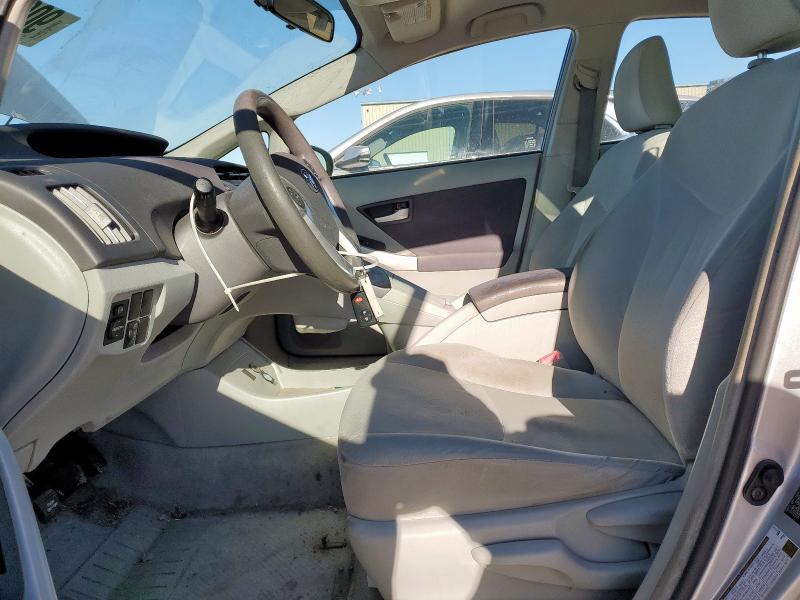 JTDKN3DU1A0015830 - 2010 TOYOTA PRIUS 银色 照片 7