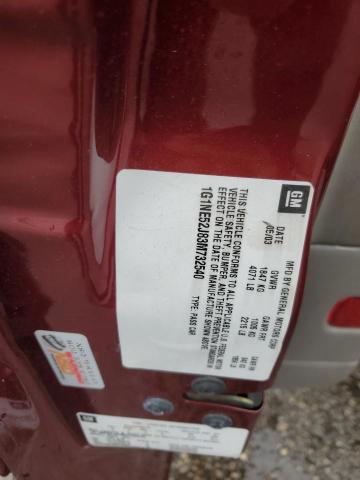 1G1NE52J83M732540 - 2003 CHEVROLET MALIBU LS RED photo 12