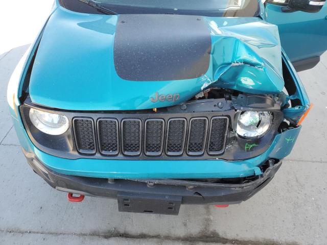 ZACNJDC11NPN84633 - 2022 JEEP RENEGADE TRAILHAWK 青色 照片 12