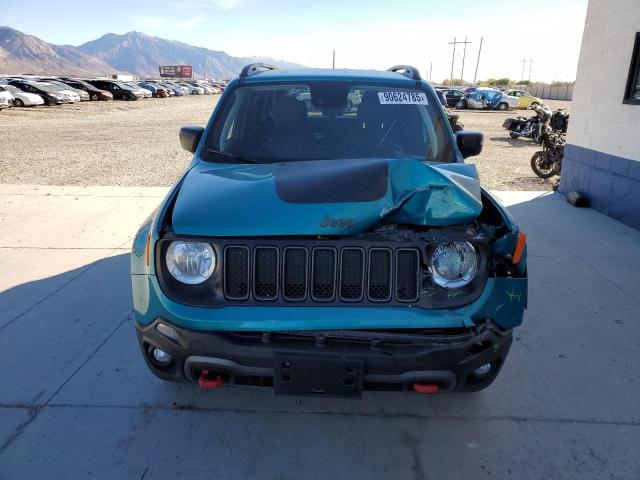 ZACNJDC11NPN84633 - 2022 JEEP RENEGADE TRAILHAWK 青色 照片 5