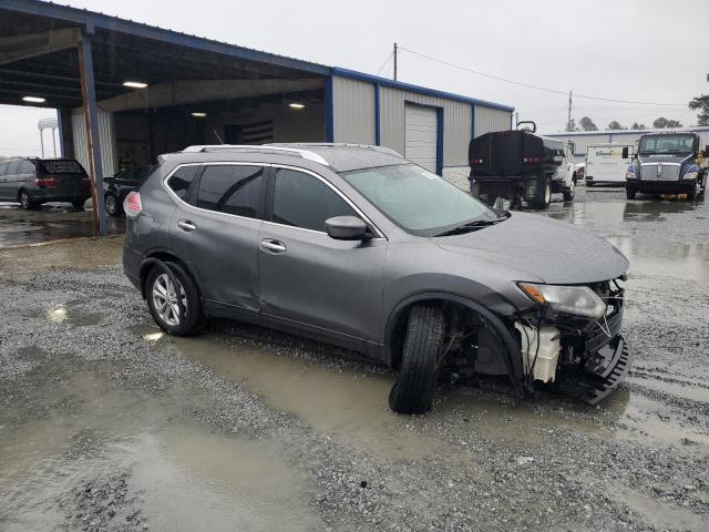 KNMAT2MVXGP724552 - 2016 NISSAN ROGUE S GRAY photo 4
