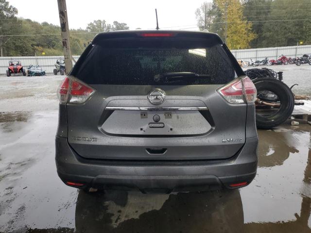 KNMAT2MVXGP724552 - 2016 NISSAN ROGUE S GRAY photo 6