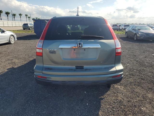 5J6RE3H72AL010437 - 2010 HONDA CR-V EXL 绿色 照片 6