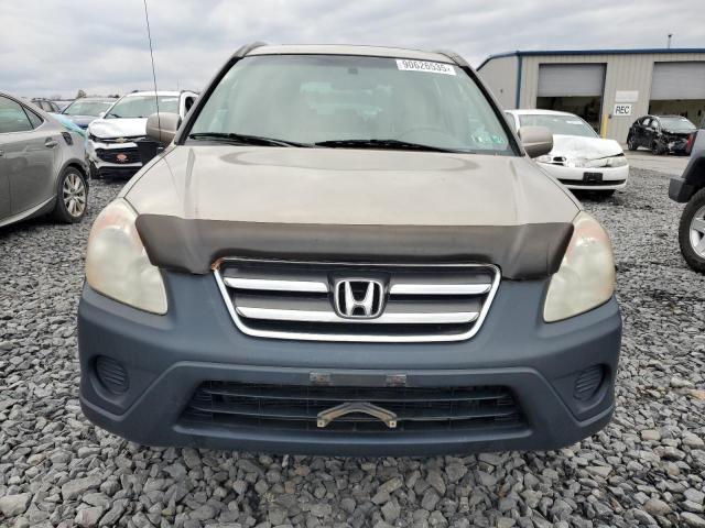 SHSRD78855U333844 - 2005 HONDA CR-V EX BEIGE photo 5