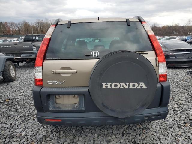 SHSRD78855U333844 - 2005 HONDA CR-V EX BEIGE photo 6