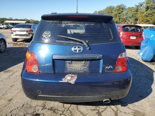 JTKKT624060171741 - 2006 TOYOTA SCION XA BLUE photo 6