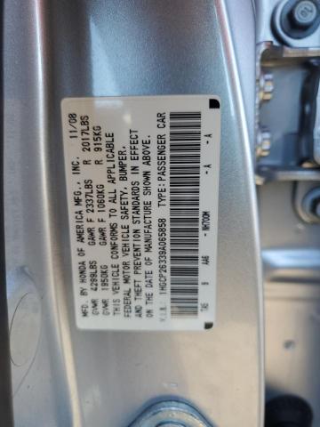 1HGCP26339A065858 - 2009 HONDA ACCORD LX SILVER photo 13