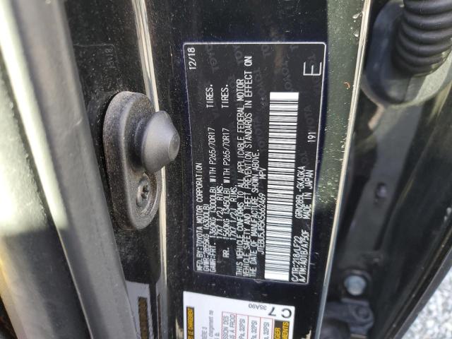 JTEBU5JR5K5662469 - 2019 TOYOTA 4RUNNER SR5/SR5 PREMIUM Bleu photo 13