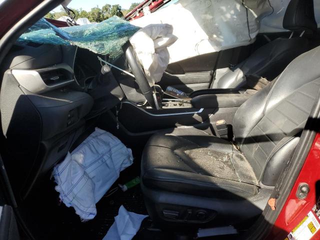 5TDGZRBH7LS048754 - 2020 TOYOTA HIGHLANDER XLE 红色 照片 7