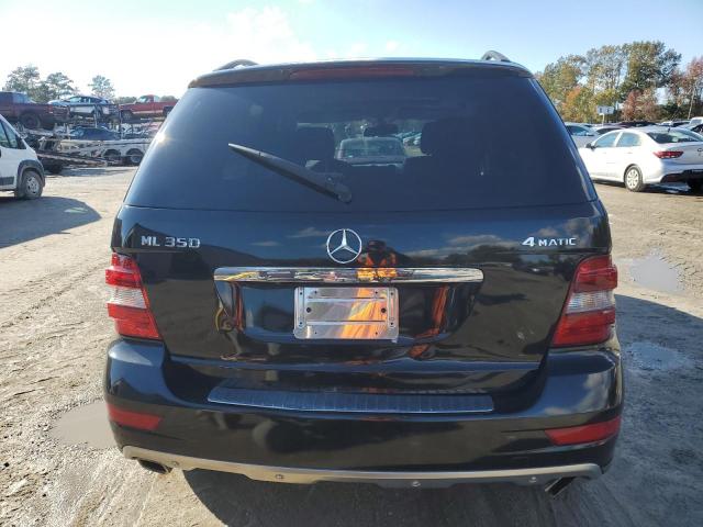 4JGBB8GB3BA711628 - 2011 MERCEDES-BENZ ML 350 4MATIC BLACK photo 6