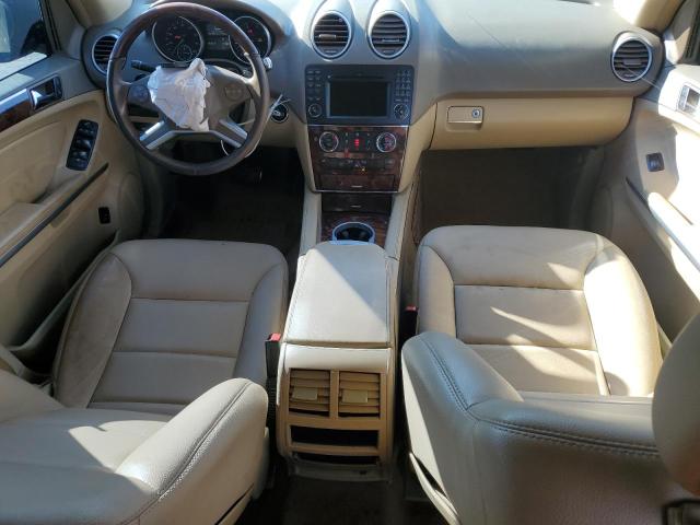 4JGBB8GB3BA711628 - 2011 MERCEDES-BENZ ML 350 4MATIC BLACK photo 8