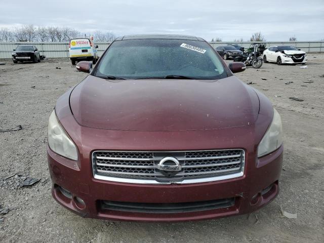 1N4AA5AP7AC848697 - 2010 NISSAN MAXIMA S MAROON photo 5