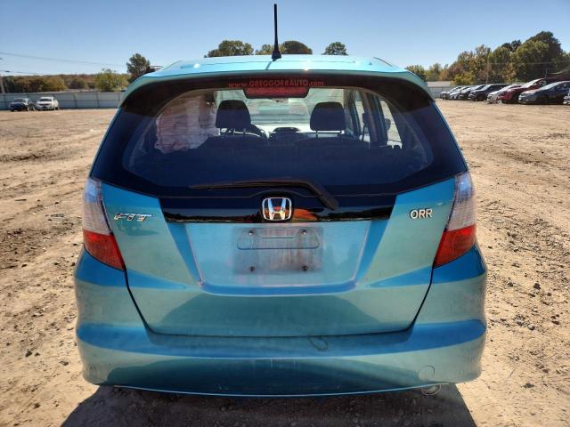 JHMGE8H59DC025934 - 2013 HONDA FIT SPORT TEAL photo 6
