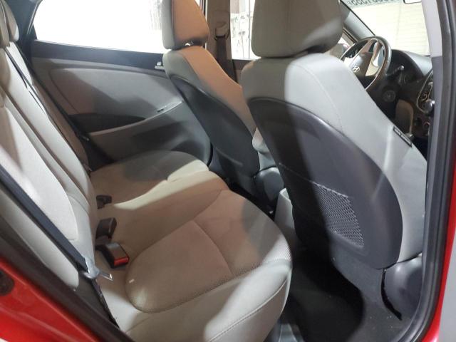 KMHCT4AEXDU477678 - 2013 HYUNDAI ACCENT GLS RED photo 10