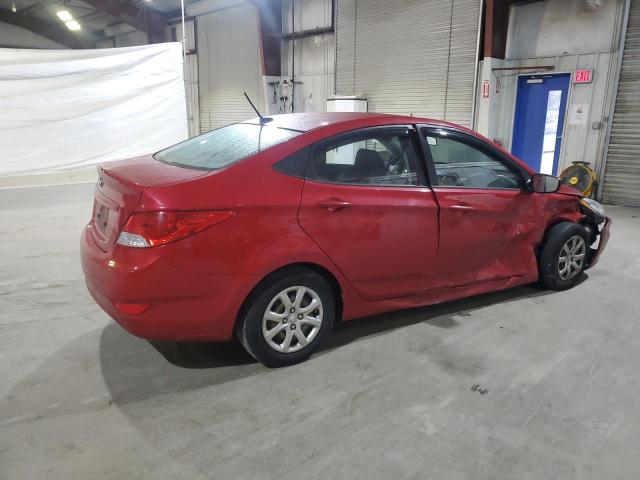 KMHCT4AEXDU477678 - 2013 HYUNDAI ACCENT GLS RED photo 3