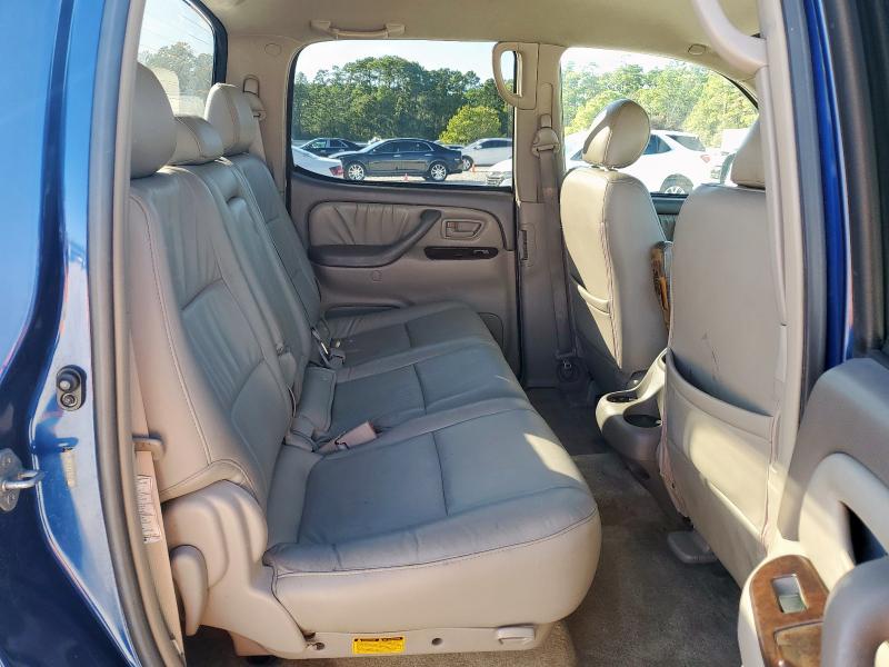 5TBET34126S536481 - 2006 TOYOTA TUNDRA DOUBLE CAB SR5 BLUE photo 10