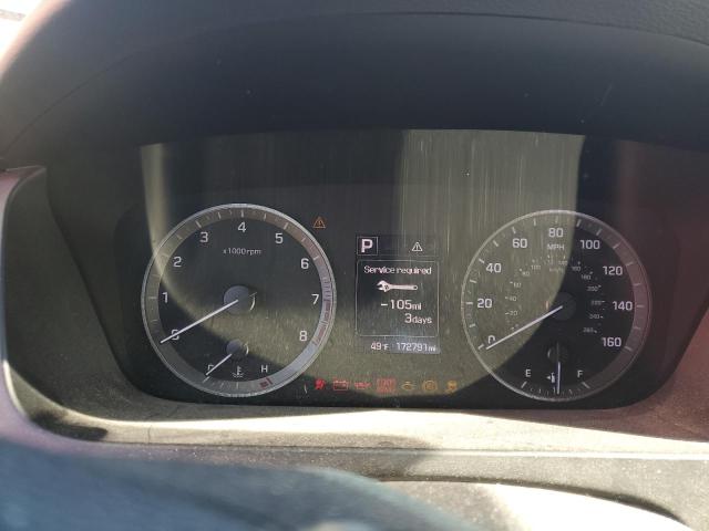 5NPE24AF4FH137433 - 2015 HYUNDAI SONATA SE BROWN photo 9